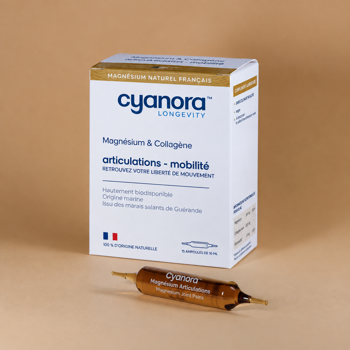 Cyanora Marine Magnesium 150 mg — 15 Daily Shots